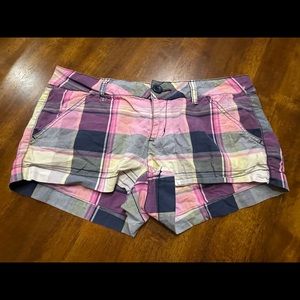 Different colored shorts
